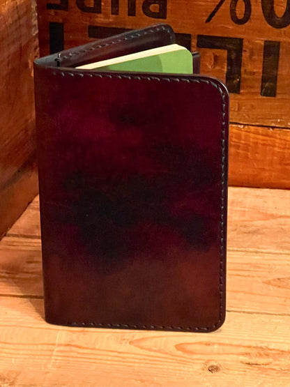 Hand-Stitched Leather Notebook Holder